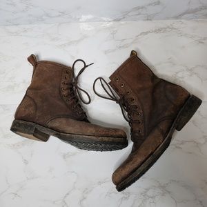 Frye Veronica Lace Up Boots